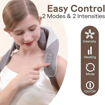6D Deep Tissue Kneading Massage Pillow